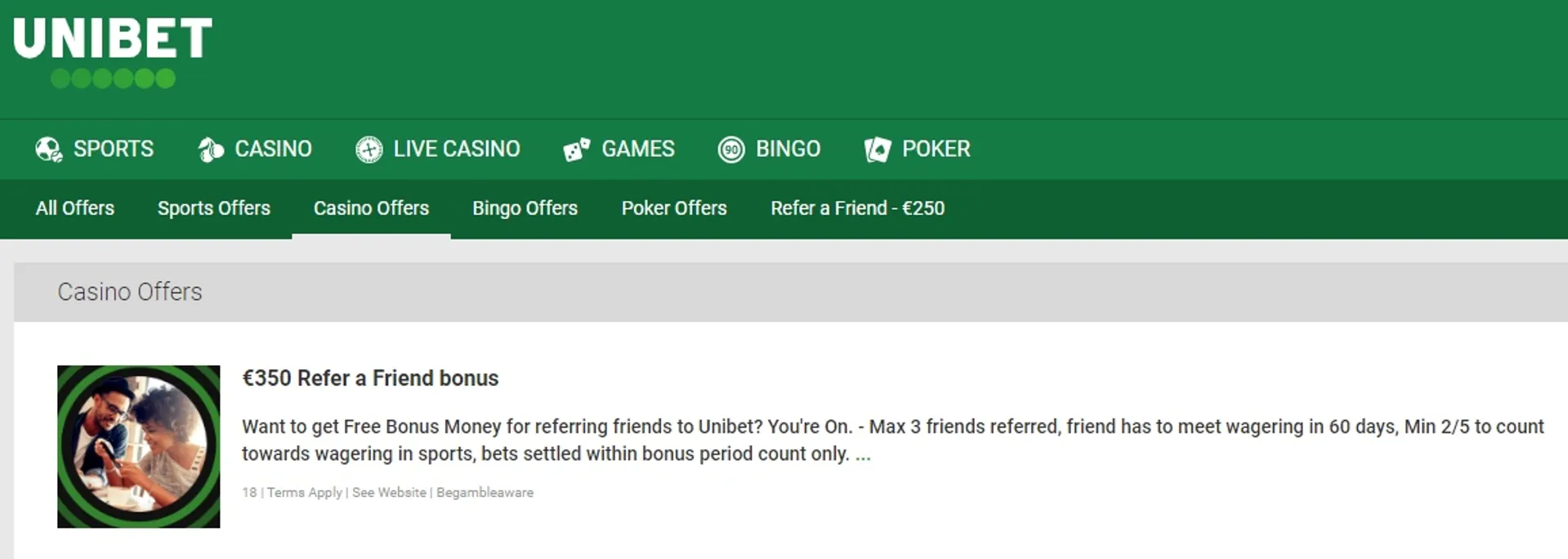 Real bets